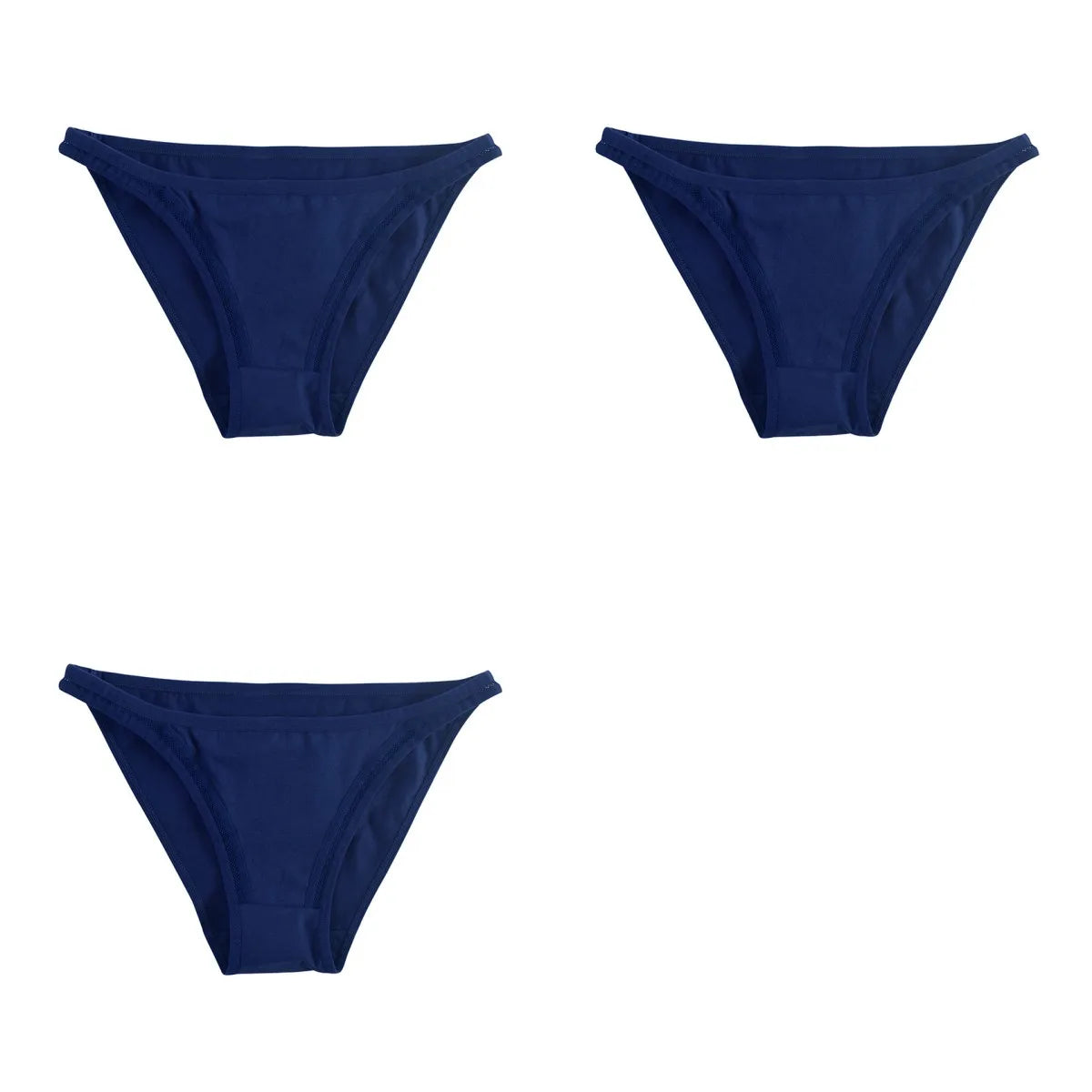 3Pcs/set Women Cotton Panties Low Rise Briefs Female Underpants Breathable Sexy Lingerie Seamless Underwear Mesh Pantys M-XL