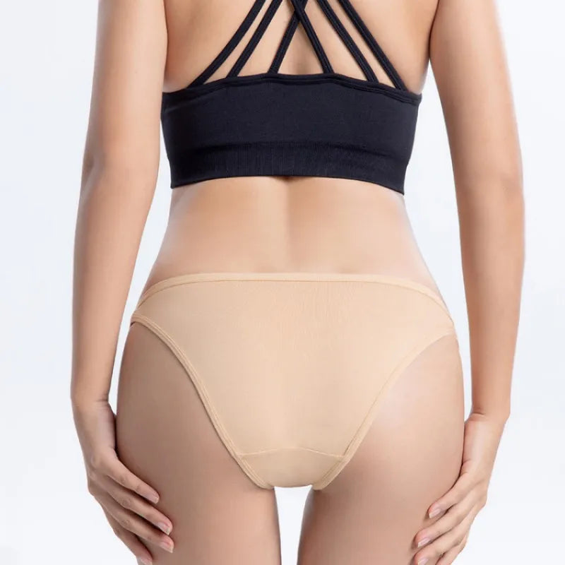 3Pcs/set Women Cotton Panties Low Rise Briefs Female Underpants Breathable Sexy Lingerie Seamless Underwear Mesh Pantys M-XL