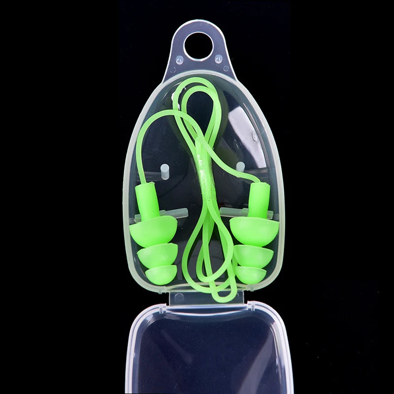8 Colors Universal Soft Silicone Swimming Ear Plugs Earplugs Pool Accessories Water Sports Swim Ear Plug 1pair