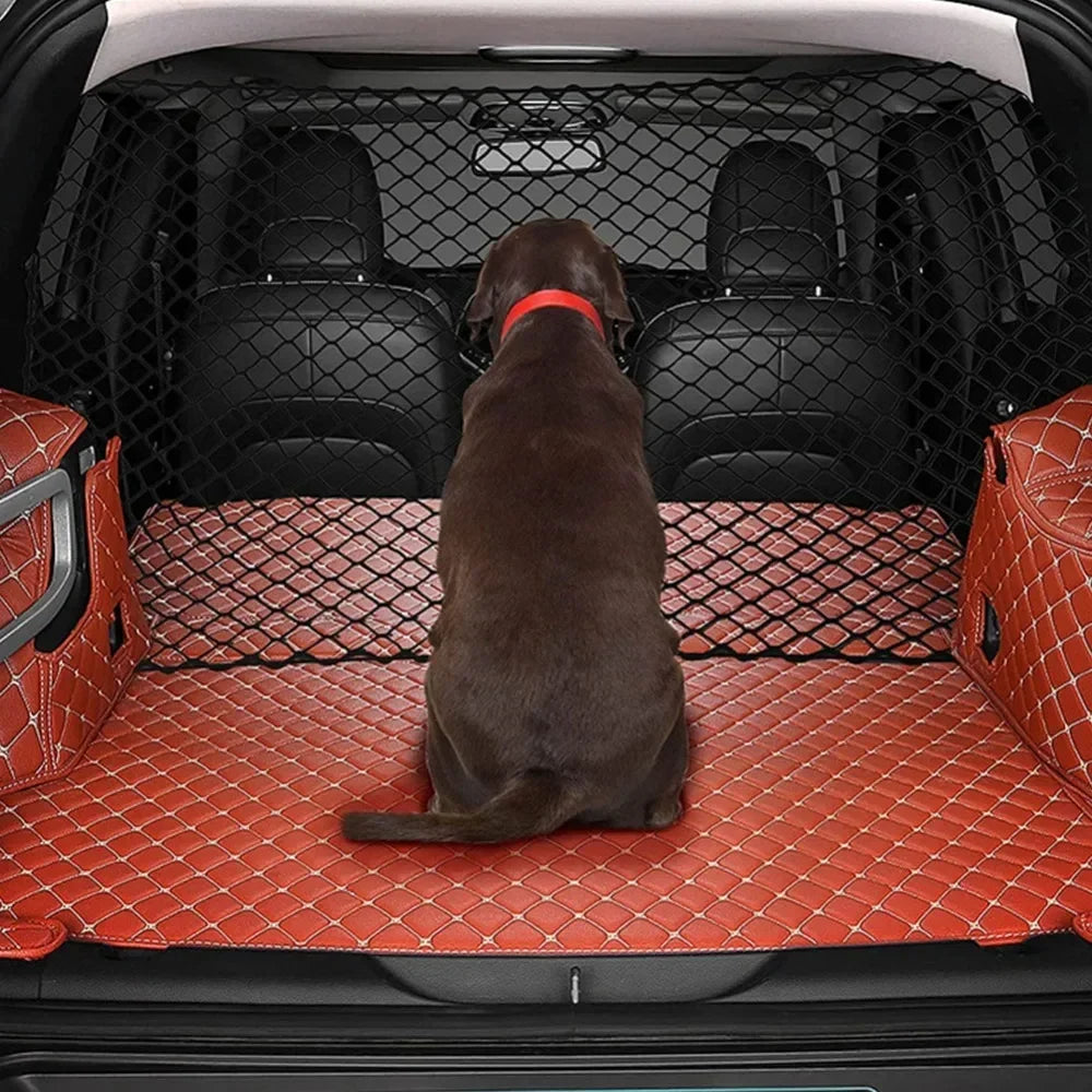 Car Trunk Fence Pet Dog Isolation Protective Net Sturdy Durable Elastic Isolation Nets Pets Safety Fence for Any Vehicle