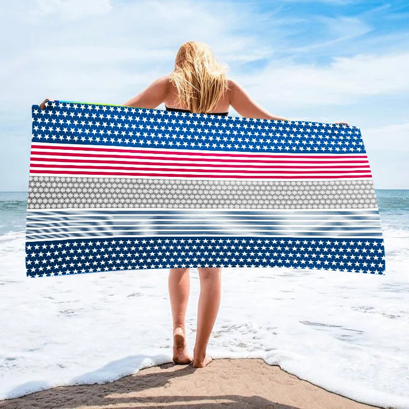 Customized Printed Beach Towels With Active Beach Towels, Absorbent Beach Towels