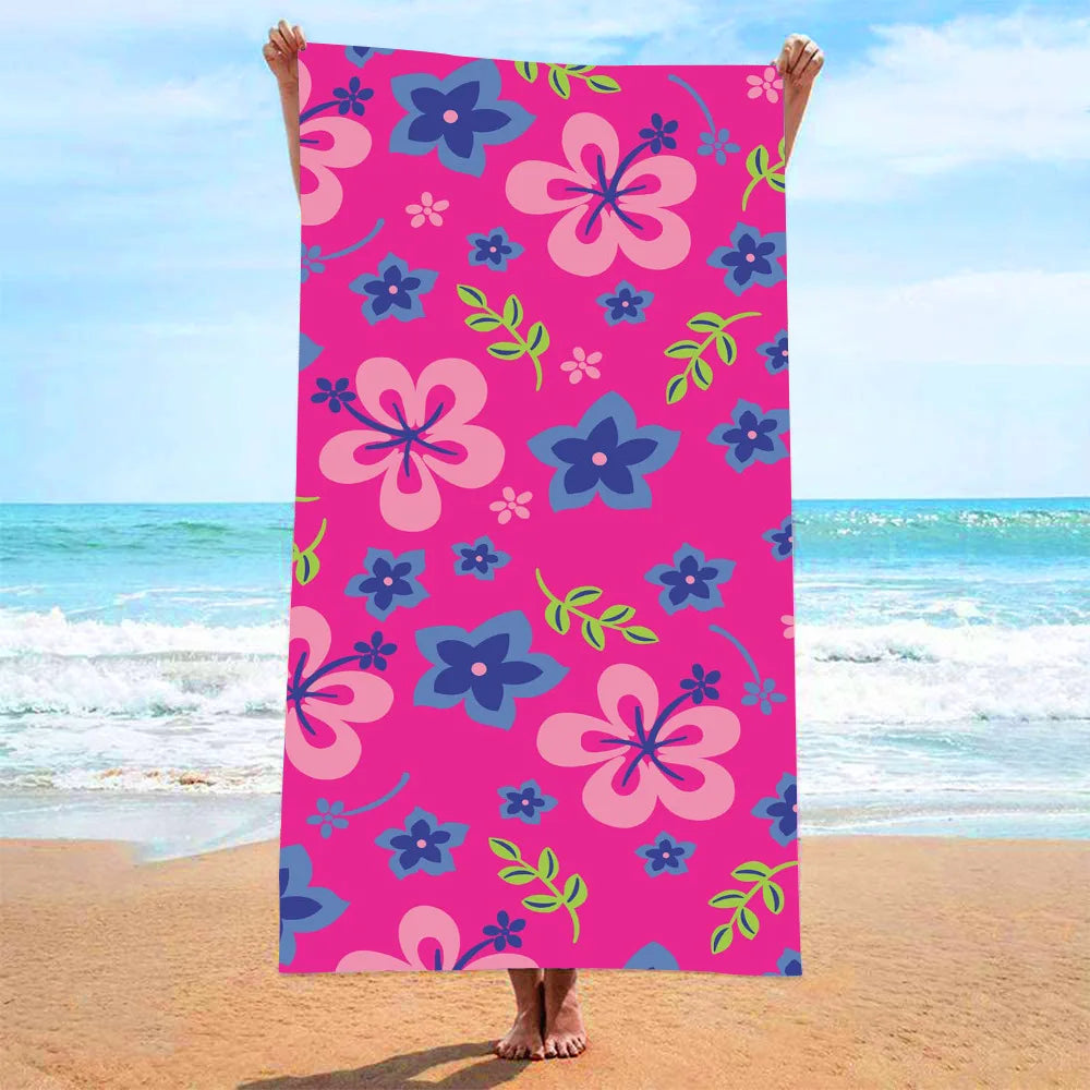 Customized Printed Beach Towels With Active Beach Towels, Absorbent Beach Towels