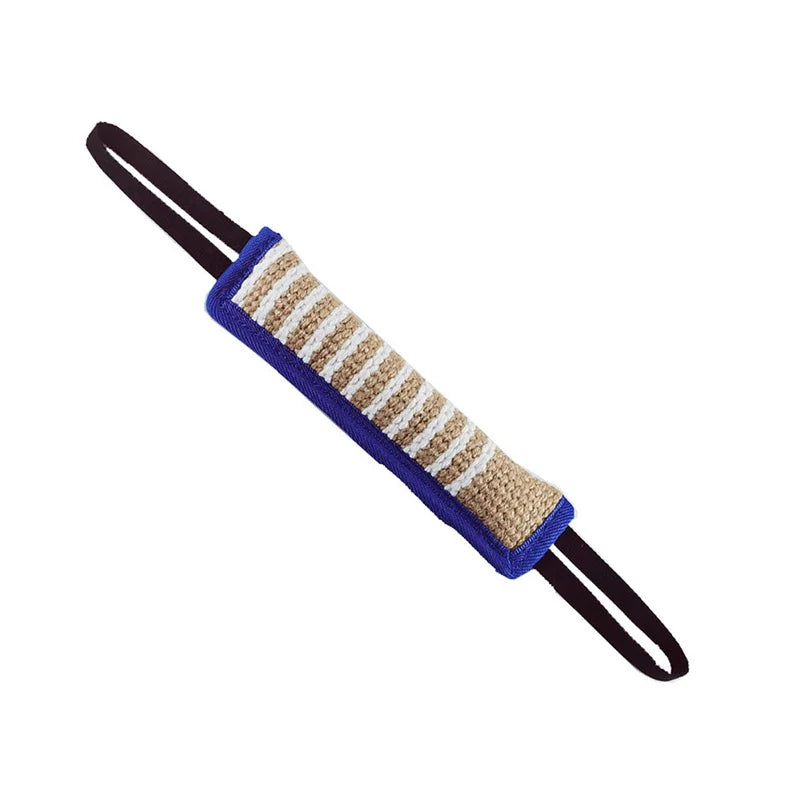 Durable Dog Training Tug Toy Dog Bite Stick Pillow Puppy Toy With Rope Handles Large Dog Training Interactive Play Chewing Toys