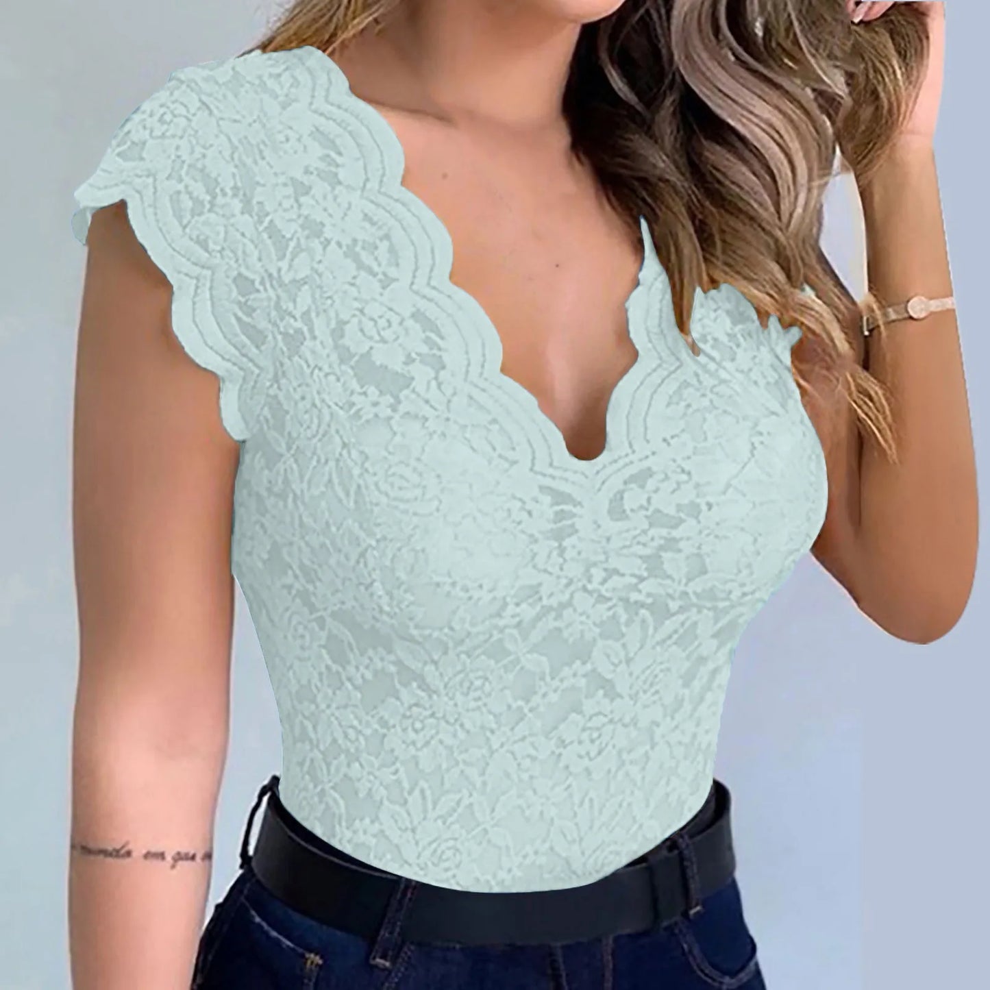 New Tanks For Women Summer Women Lace Sexy Camisole V Neck Tank Top Underwear Vest Candy Color Bralette Female Lace Underwears