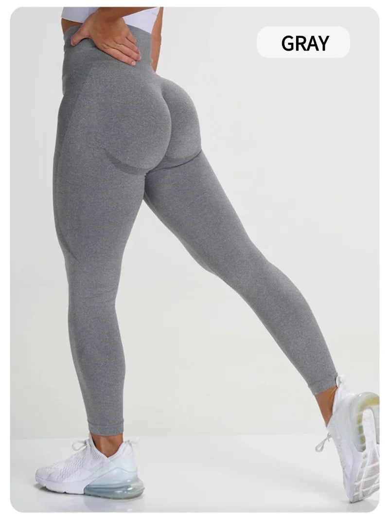 Women's High Waisted, Tight Fitting, Sexy Peach Hip Lifting Yoga Pants, Gym Exercise, Running, Pilates, Leggings