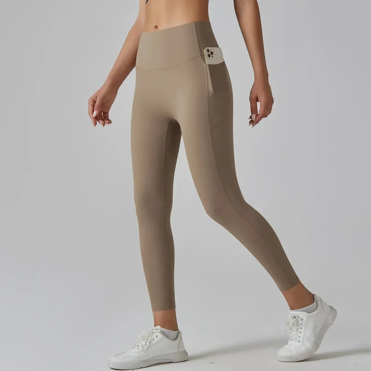 MIML High Waisted Nude Sexy Leggings for Women's Fitness, Running, Yoga, Women Leggings, Tight Fitting Casual Exercise Pants
