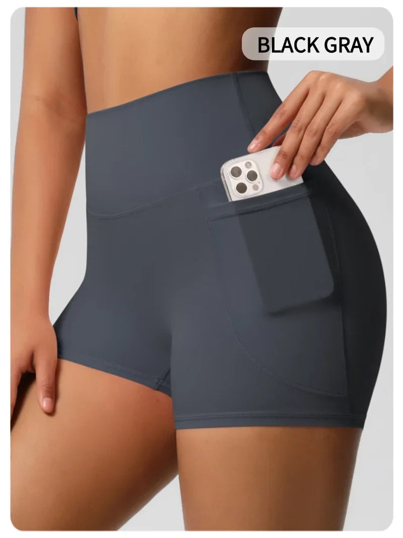 Seamless Yoga Pro Shorts for Women New Gym Leggings Biker Running Spandex Workout Clothing MIML 2025 High Waist Shorts Women