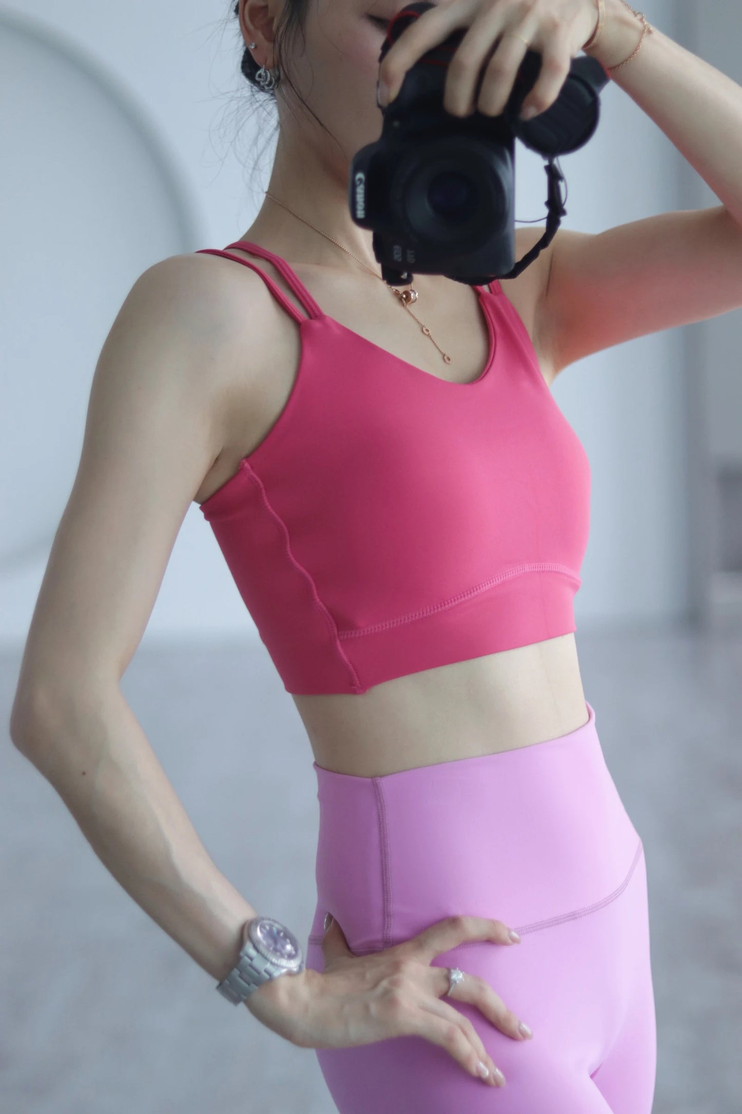 Sports Vest With Chest Pad For Women To Wear As Shockproof Bra For Pilates Training Tops Fitness Underwear Yoga Clothes