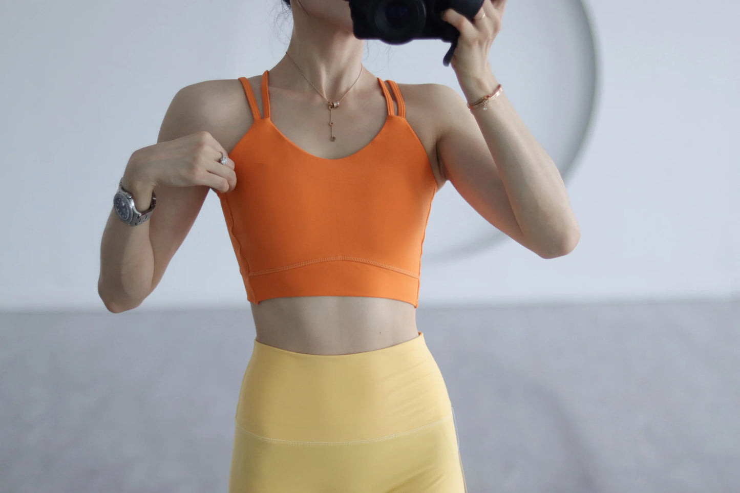 Sports Vest With Chest Pad For Women To Wear As Shockproof Bra For Pilates Training Tops Fitness Underwear Yoga Clothes