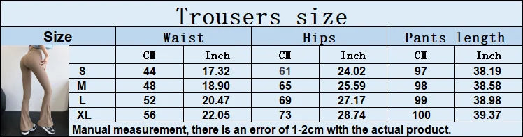 Women High Waist Yoga Bell-bottoms Tight Scrunch Butt Lifting Dance Sport Pants Gym Running Breathable Fitness Workout Leggings