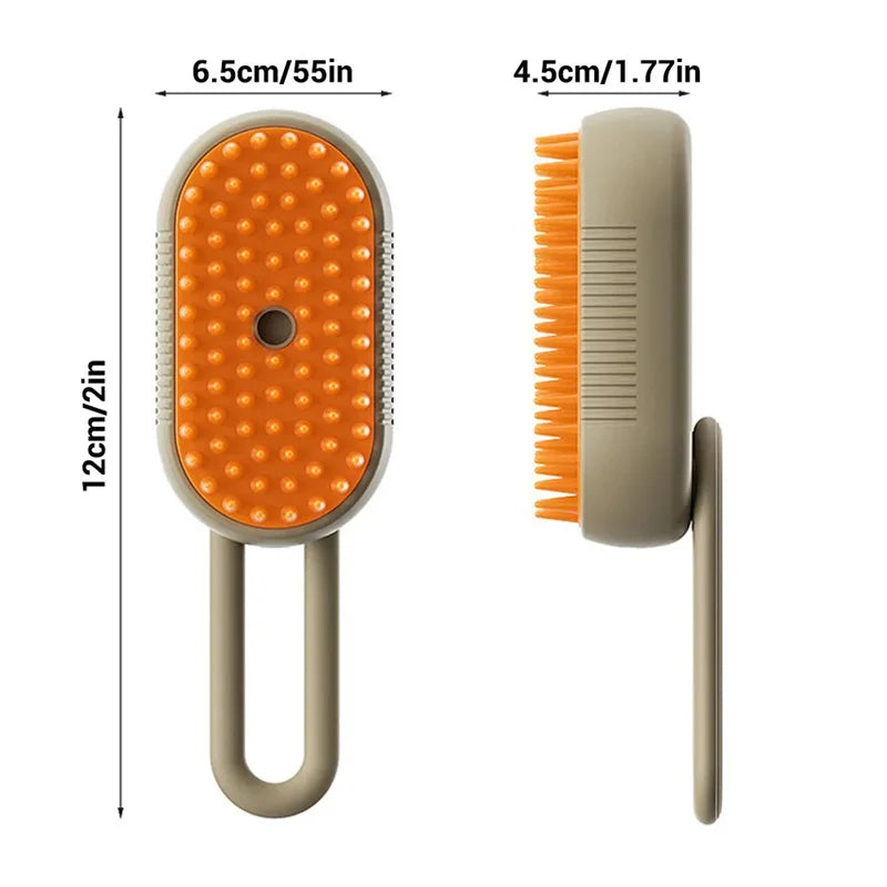 Cat Steam Brush Steamy Dog Brush 3 In 1 Electric Spray Cat Hair Brushes Massage Grooming Comb Hair Removal Combs Pet Supplies