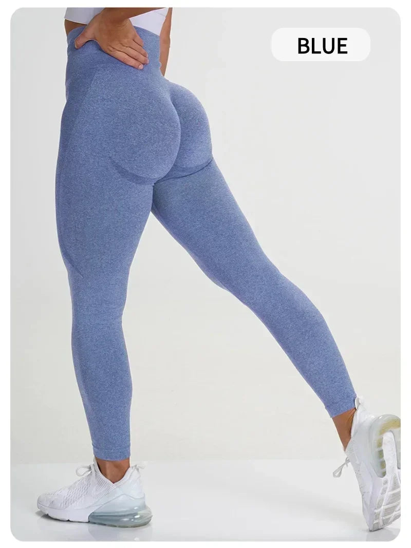 Women's High Waisted, Tight Fitting, Sexy Peach Hip Lifting Yoga Pants, Gym Exercise, Running, Pilates, Leggings