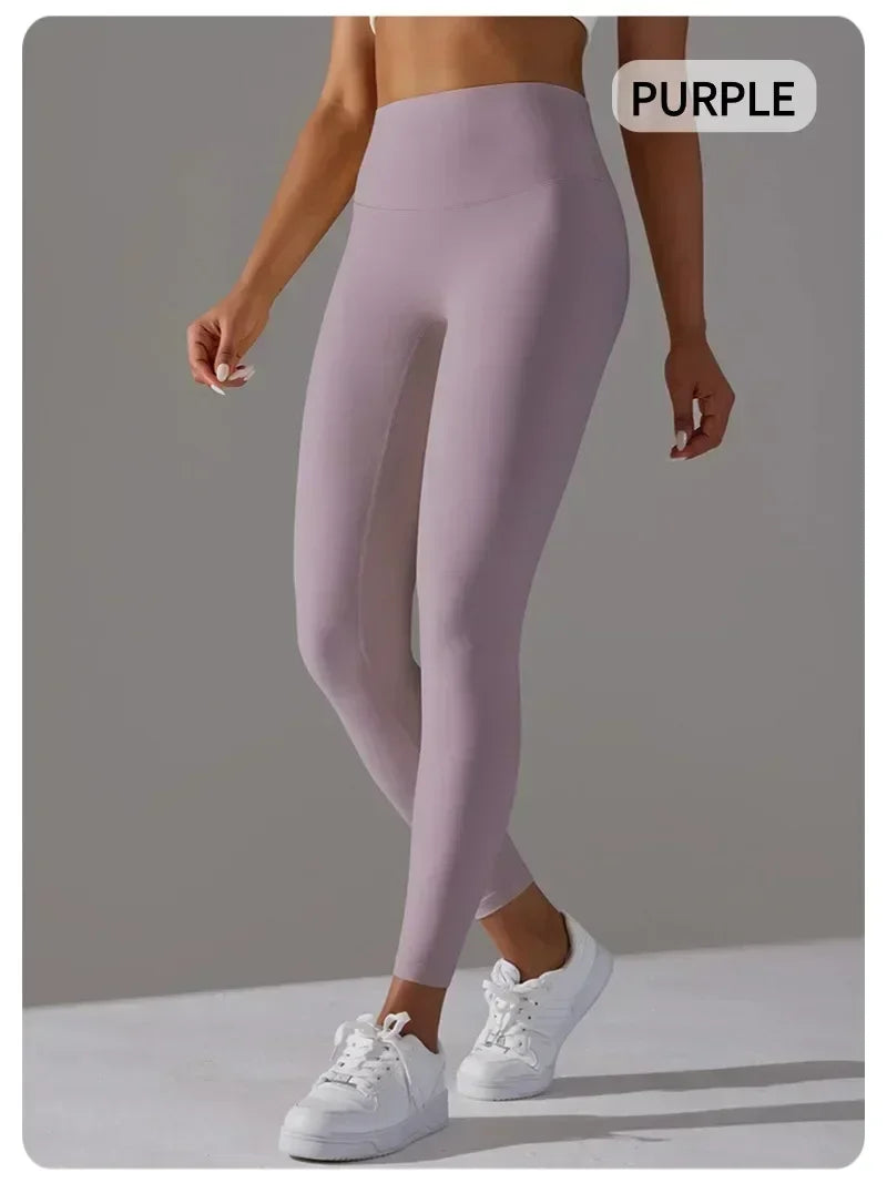 MIML High Waisted Sportswear for Women, Gym Yoga Pants, Exercise Running Pants, Fast Drying High Elasticity Sexy Leggings