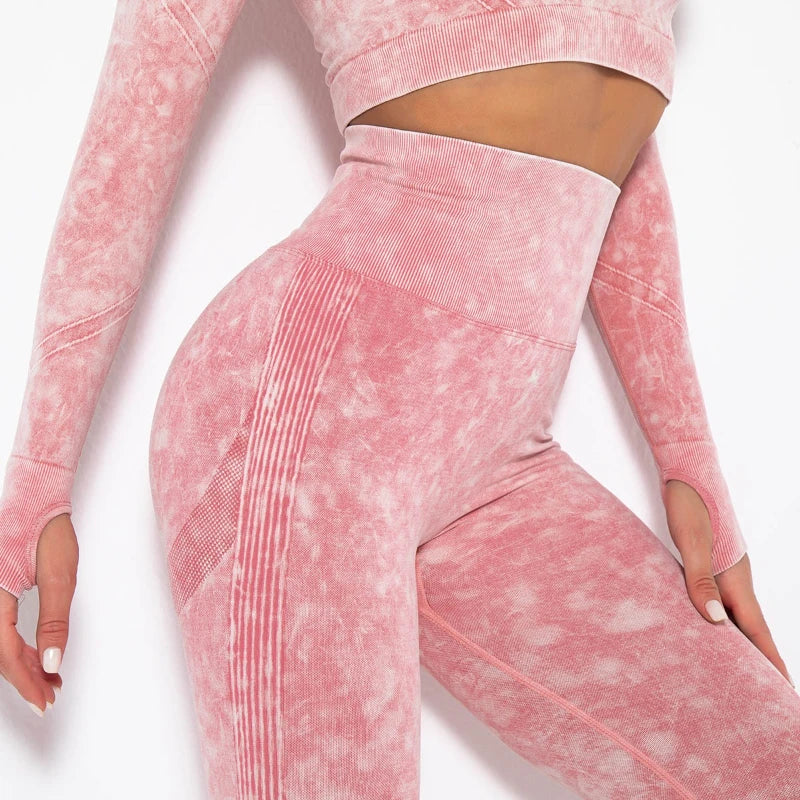 Women's High Waisted Tight Fitting High Stretch Sports Pants, Gym Yoga Pants, Running Exercise Fast Drying Women's Yoga Leggings