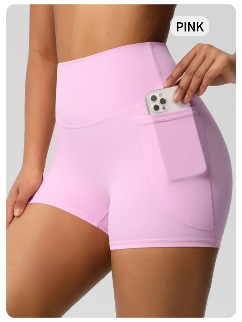 Seamless Yoga Pro Shorts for Women New Gym Leggings Biker Running Spandex Workout Clothing MIML 2025 High Waist Shorts Women