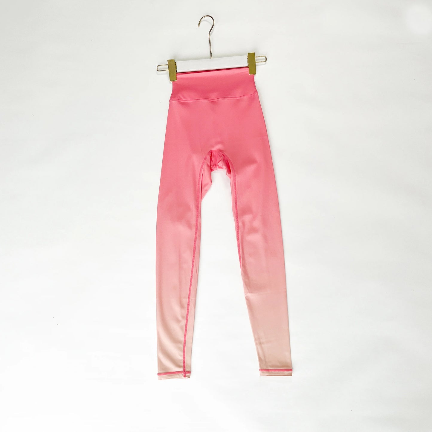 Women's Gradient Color Hip Lifting Fitness Pants High Waist Peach Butt Pants Running Sports Stretch Yoga Pants Outdoor Wear
