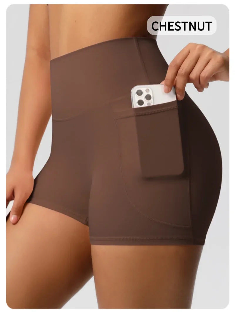 Seamless Yoga Pro Shorts for Women New Gym Leggings Biker Running Spandex Workout Clothing MIML 2025 High Waist Shorts Women
