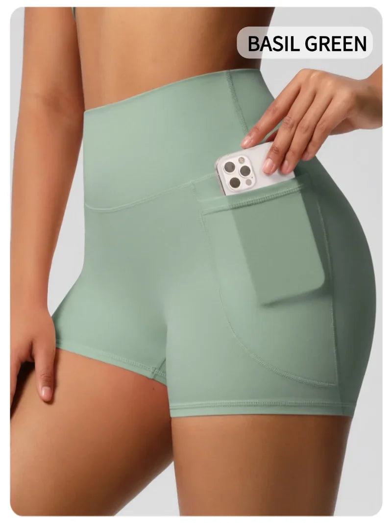 Seamless Yoga Pro Shorts for Women New Gym Leggings Biker Running Spandex Workout Clothing MIML 2025 High Waist Shorts Women