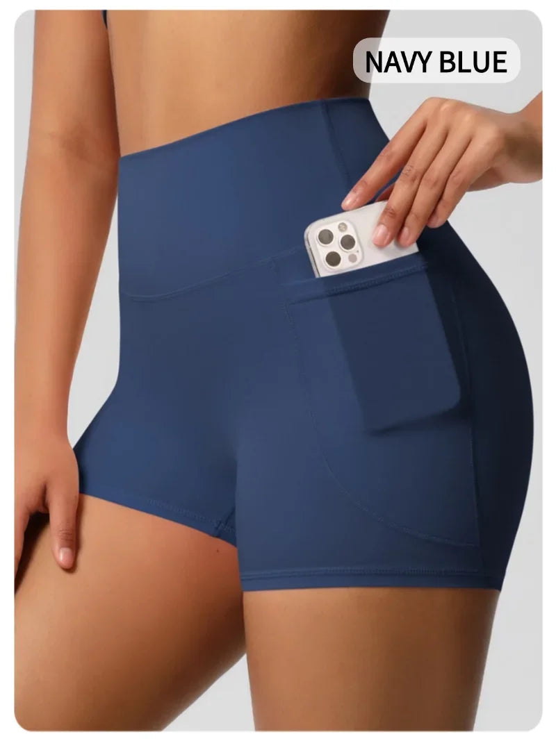 Seamless Yoga Pro Shorts for Women New Gym Leggings Biker Running Spandex Workout Clothing MIML 2025 High Waist Shorts Women
