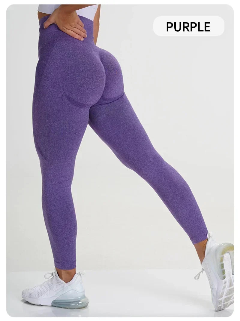Women's High Waisted, Tight Fitting, Sexy Peach Hip Lifting Yoga Pants, Gym Exercise, Running, Pilates, Leggings