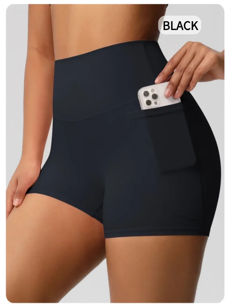 Seamless Yoga Pro Shorts for Women New Gym Leggings Biker Running Spandex Workout Clothing MIML 2025 High Waist Shorts Women