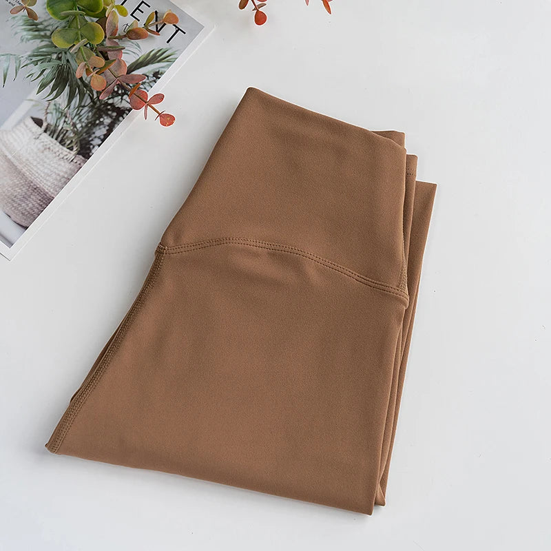 DAIMU LIVE Women's High Waist Flared Yoga Pants Women's Thin Outer Wear Sports Fitness Flared Casual Pants