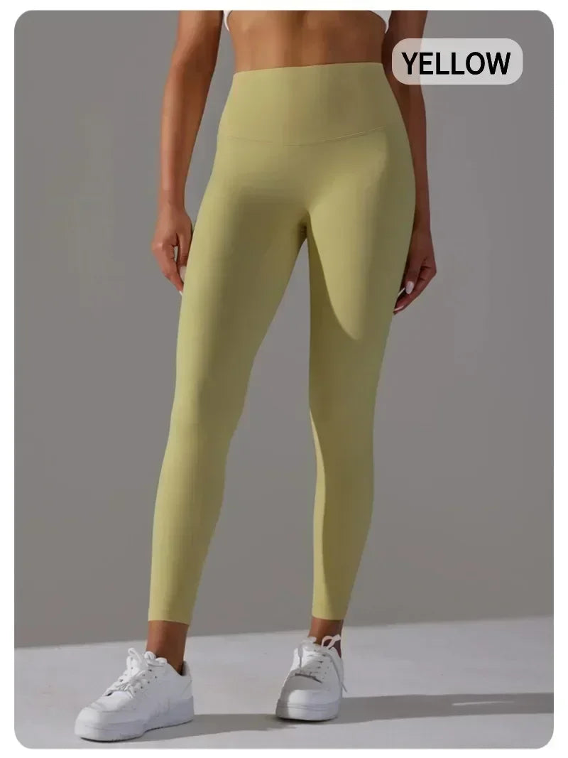 MIML High Waisted Sportswear for Women, Gym Yoga Pants, Exercise Running Pants, Fast Drying High Elasticity Sexy Leggings