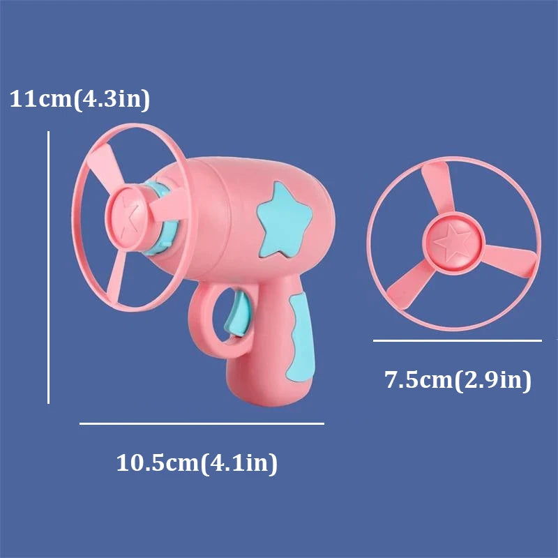 With 5pcs Flying Disc Cat Dog Toy Funny Interactive Play Pet Training Toy Mini Flying Disc Catapult Pet Toys Cat Accessories