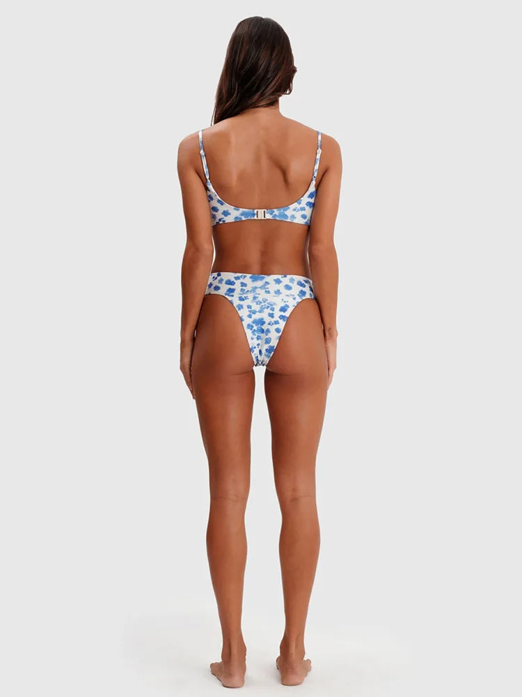 Miyouj Push Up Swimsuits Women'S Bikini Printed Bikinis High Cut Swimwear 2025 Two Piece Suits New Biquini Set Sexy Beachwear