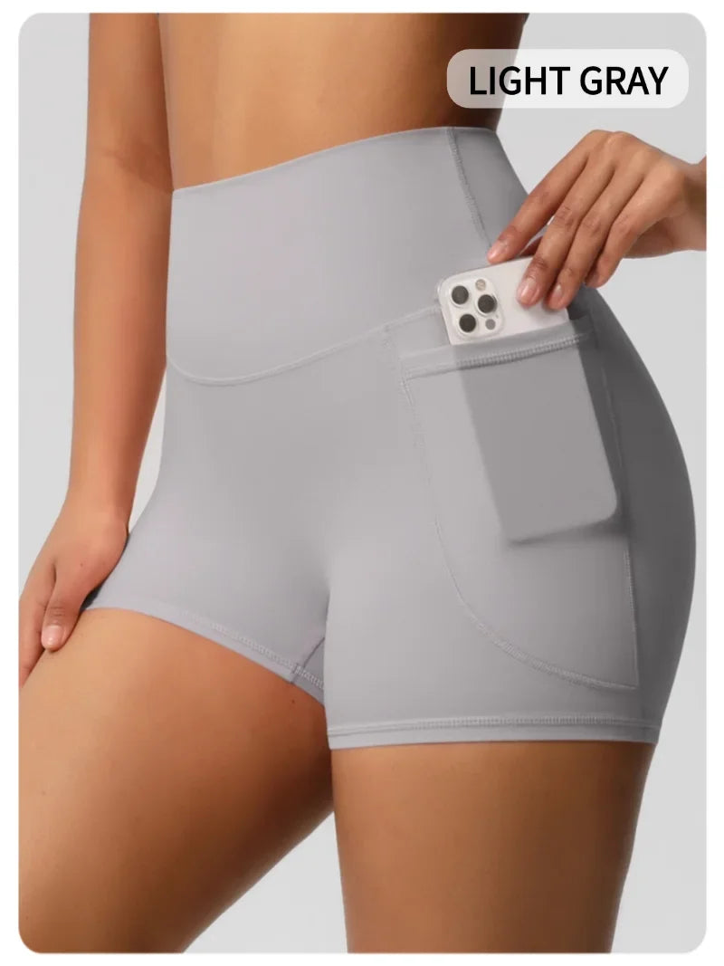 Seamless Yoga Pro Shorts for Women New Gym Leggings Biker Running Spandex Workout Clothing MIML 2025 High Waist Shorts Women
