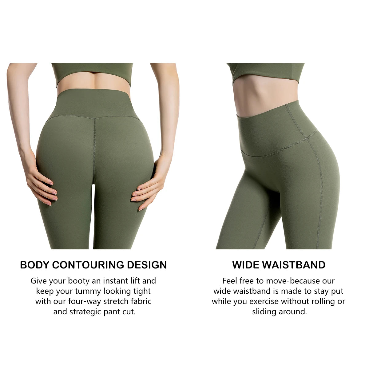 DAIMU LIVE Women's High Waist Breathable Yoga Leggings Quick Dry Fitness Pants for Running Cycling & Gym Workouts Stretchy