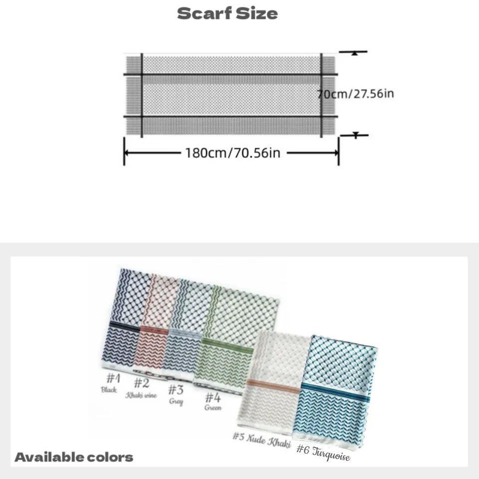 Fashion Kuffiyeh Hijab Chiffon Scarf Women Islamic Muslim Scarves Shawl Echarpe Breathable Foulard Dubai Hijabs