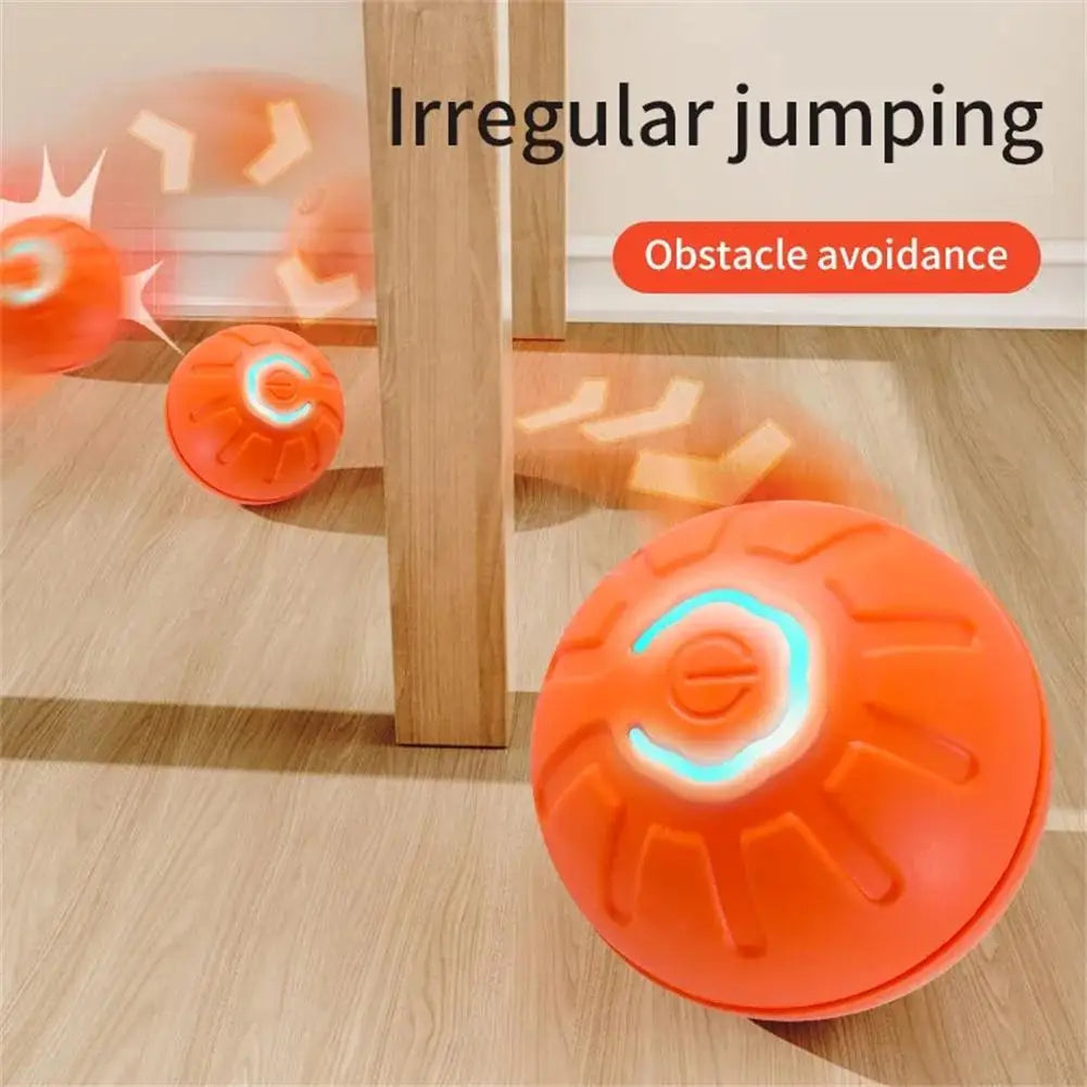 Smart Dog Toy Ball Electronic Interactive Pet Toy Moving Ball Automatic Jump Roll Ball for Puppy Birthday Gift Pet Product