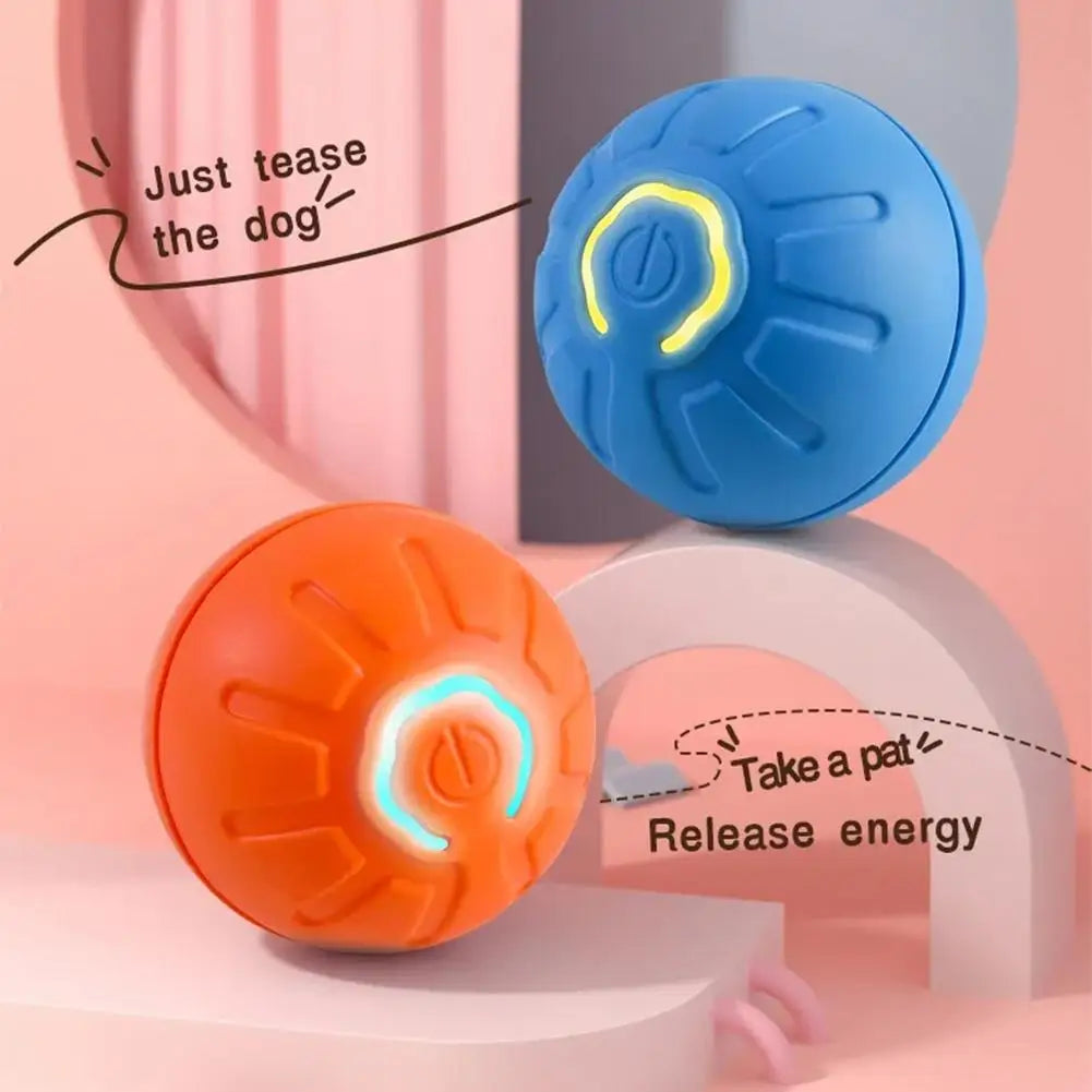 Smart Dog Toy Ball Electronic Interactive Pet Toy Moving Ball Automatic Jump Roll Ball for Puppy Birthday Gift Pet Product