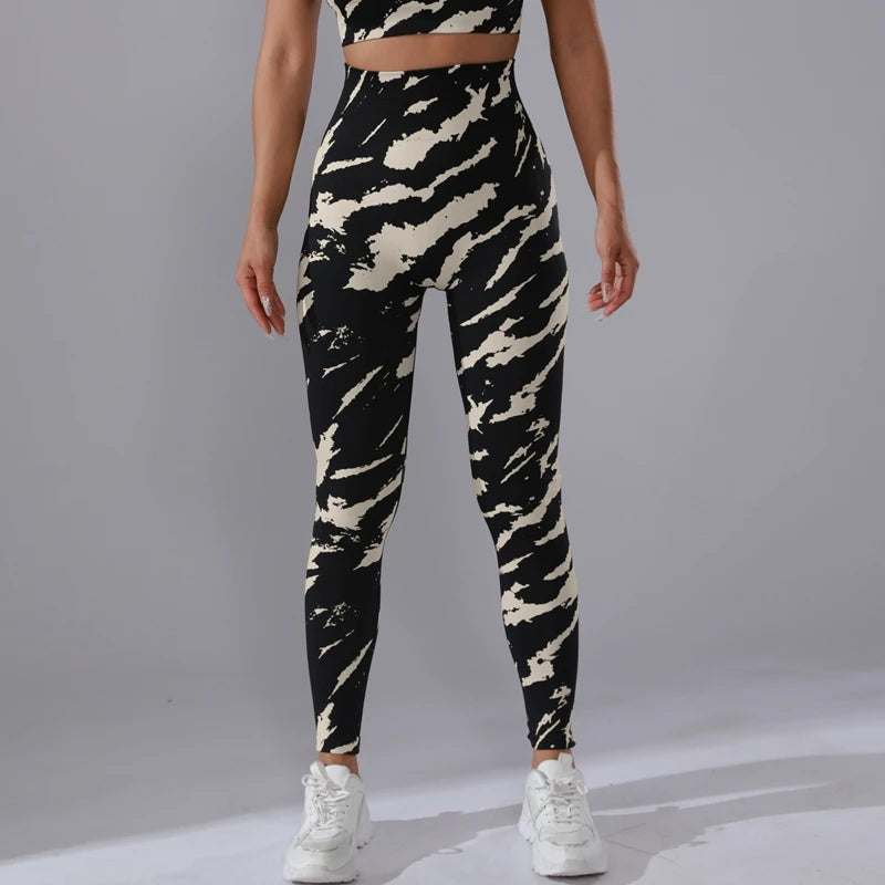 Sports Tights Woman for Yoga Pants Wear Gym Trousers Summer Joggings Femme Legging Push Up Leggings Sportswear Women's Clothing
