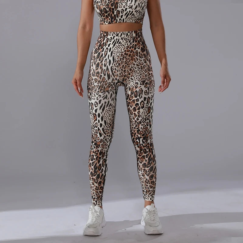 Sports Tights Woman for Yoga Pants Wear Gym Trousers Summer Joggings Femme Legging Push Up Leggings Sportswear Women's Clothing