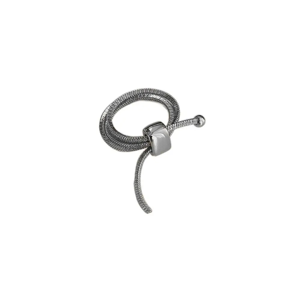 Vintage Multy Layer Adjustable Chain Rings Strap Finger Rings For Women Men Personality Charms Rings Jewelry Gifts