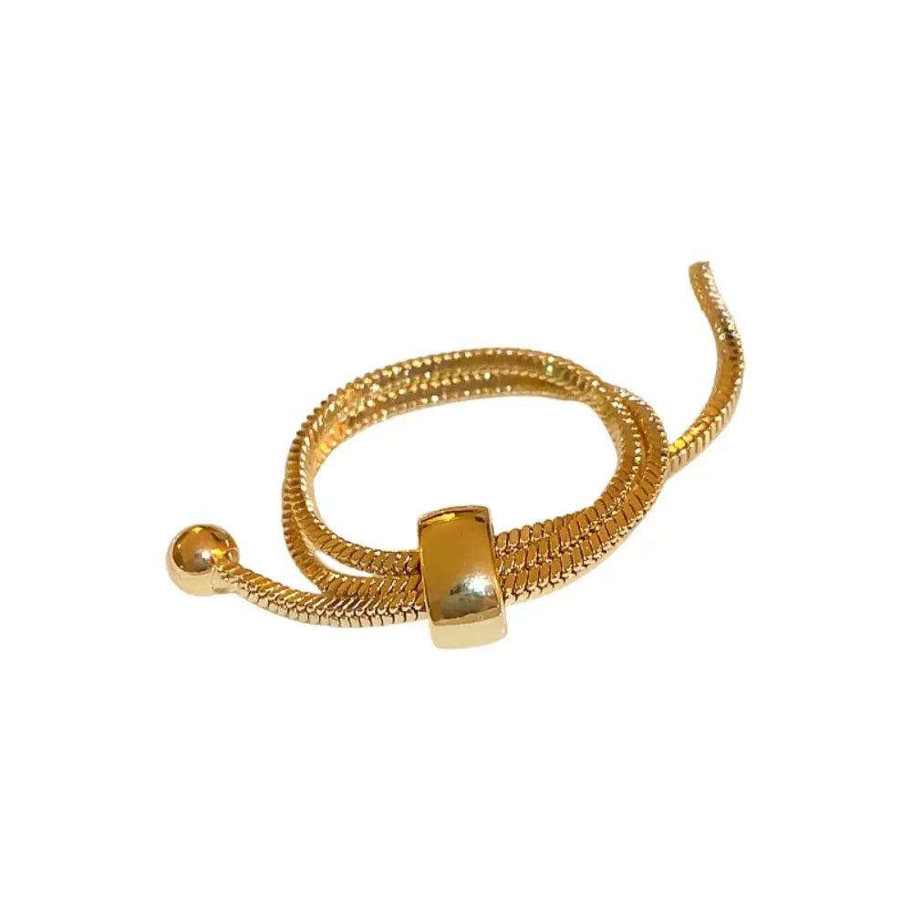Vintage Multy Layer Adjustable Chain Rings Strap Finger Rings For Women Men Personality Charms Rings Jewelry Gifts
