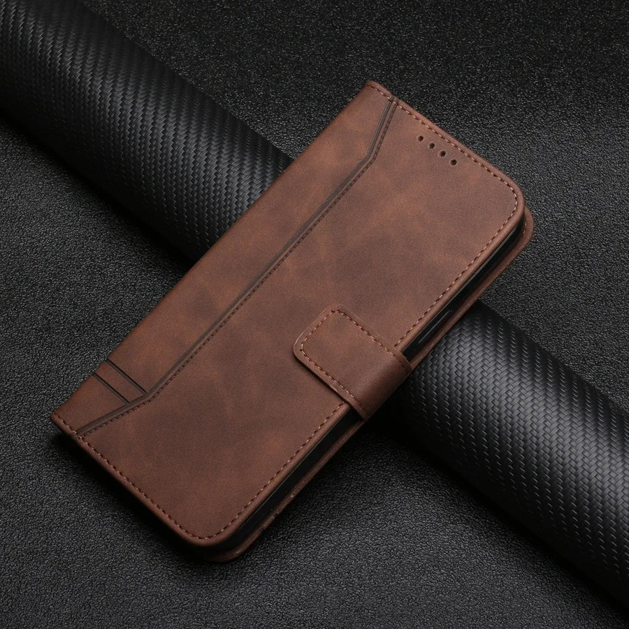 Wallet Magnetic Phone Case Model With Photo Frame For Samsung Galaxy A02 A05S A13 A14 A15 A24 A31 A34 A51 A53 A54 A55 A71 Cover