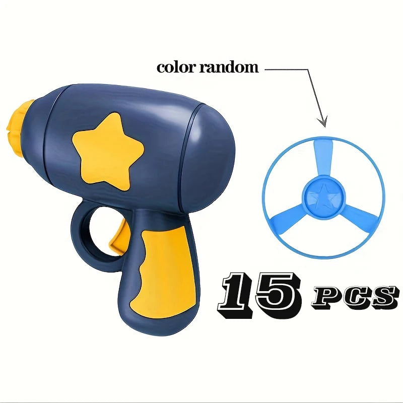 With 5pcs Flying Disc Cat Dog Toy Funny Interactive Play Pet Training Toy Mini Flying Disc Catapult Pet Toys Cat Accessories