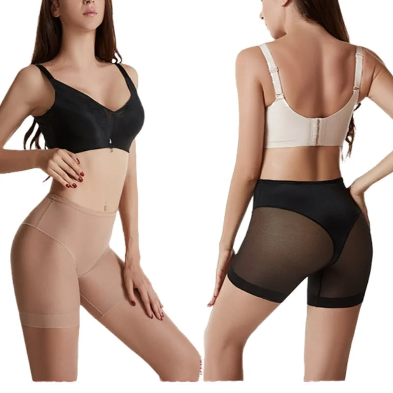 Women Shorts Under Skirt Anti Chafing Thigh Safety Shorts Ladies Pants Sexy Underwear Shaperwear Safety Pants