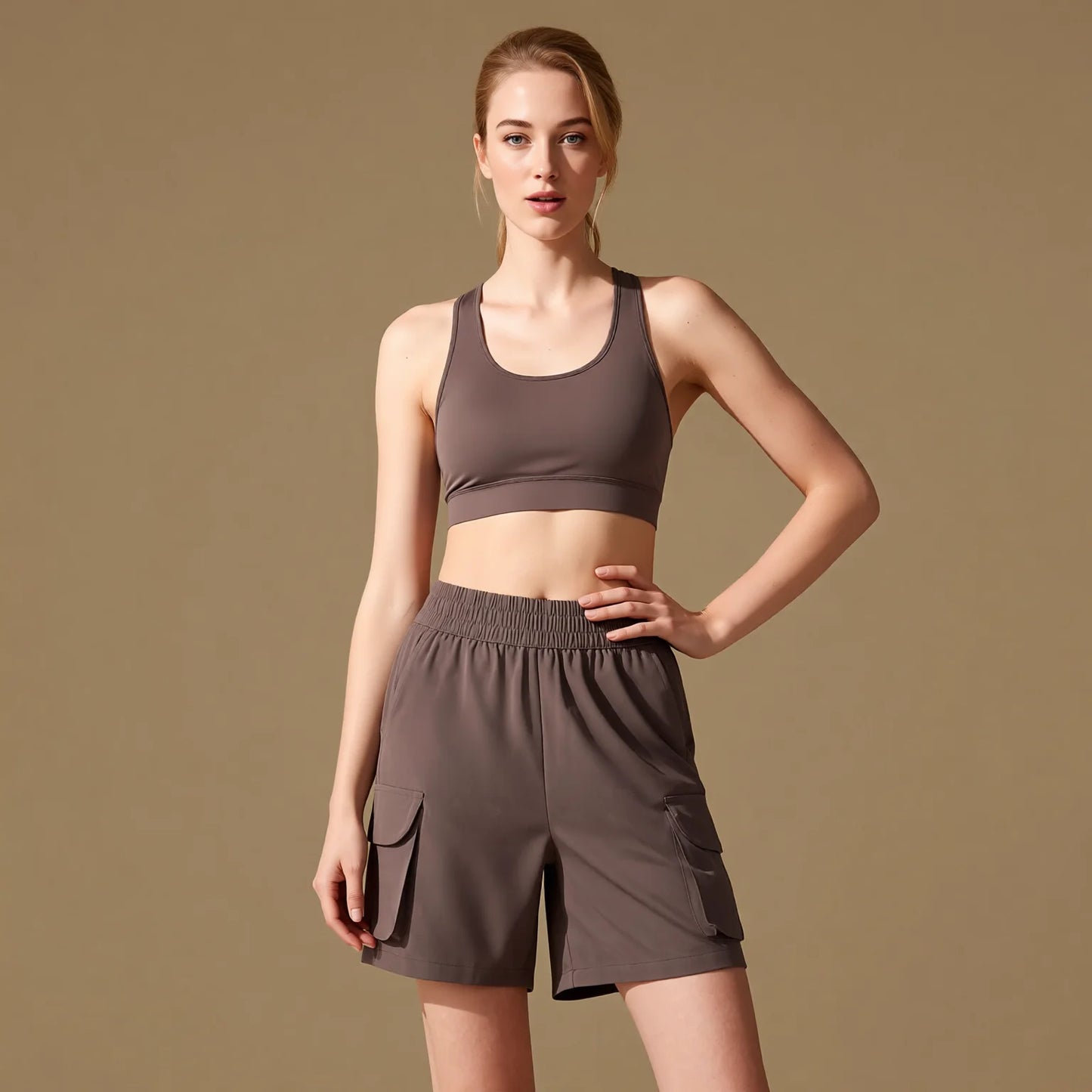 Summer Quick Dry Workwear Shorts for Outdoor Running Yoga & Travel