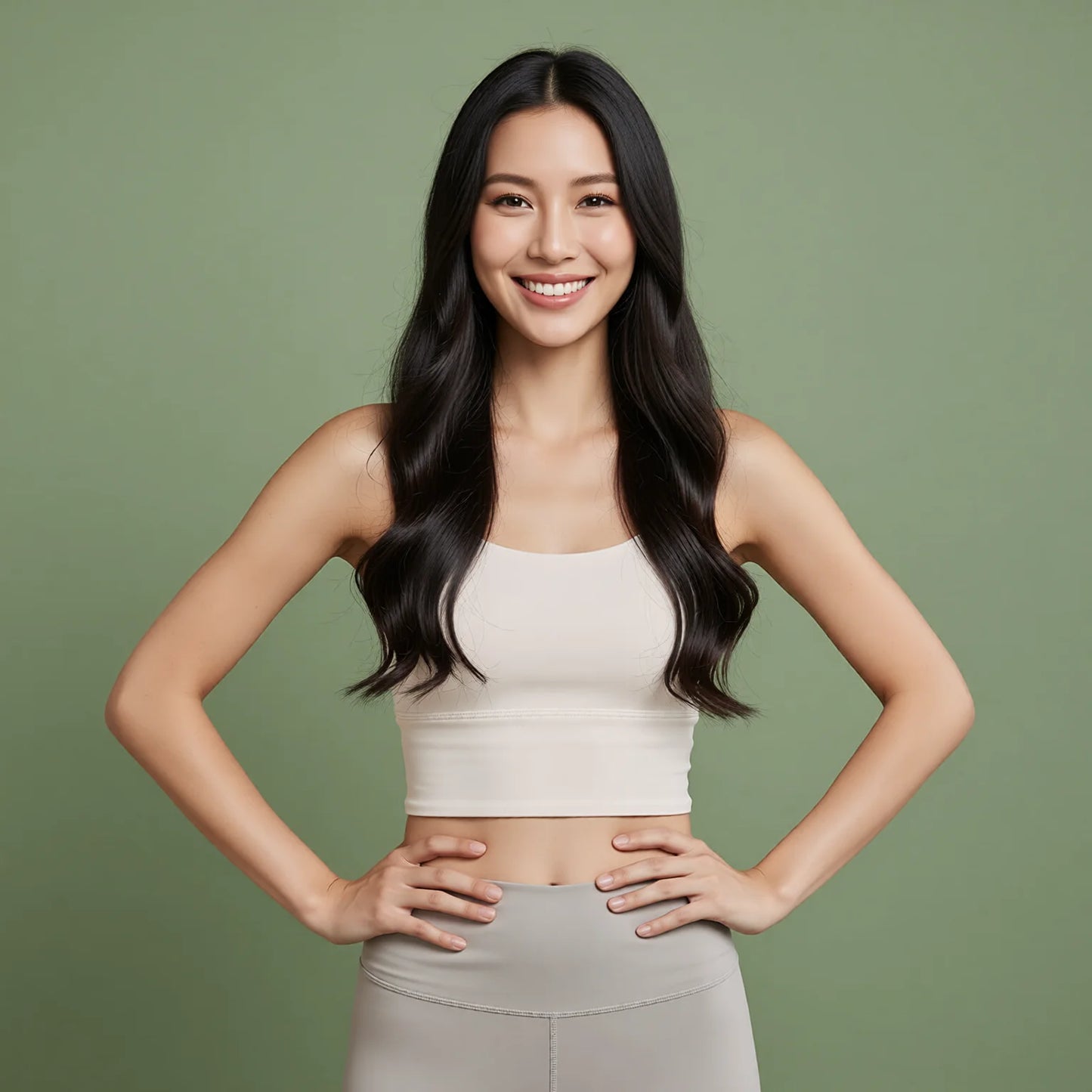 Butterluxe Essential Sports Bra - Sage Green