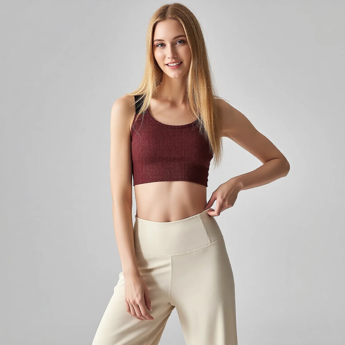 High-Waisted Loose Fit Yoga Pants - Breathable Summer Fitness Trousers