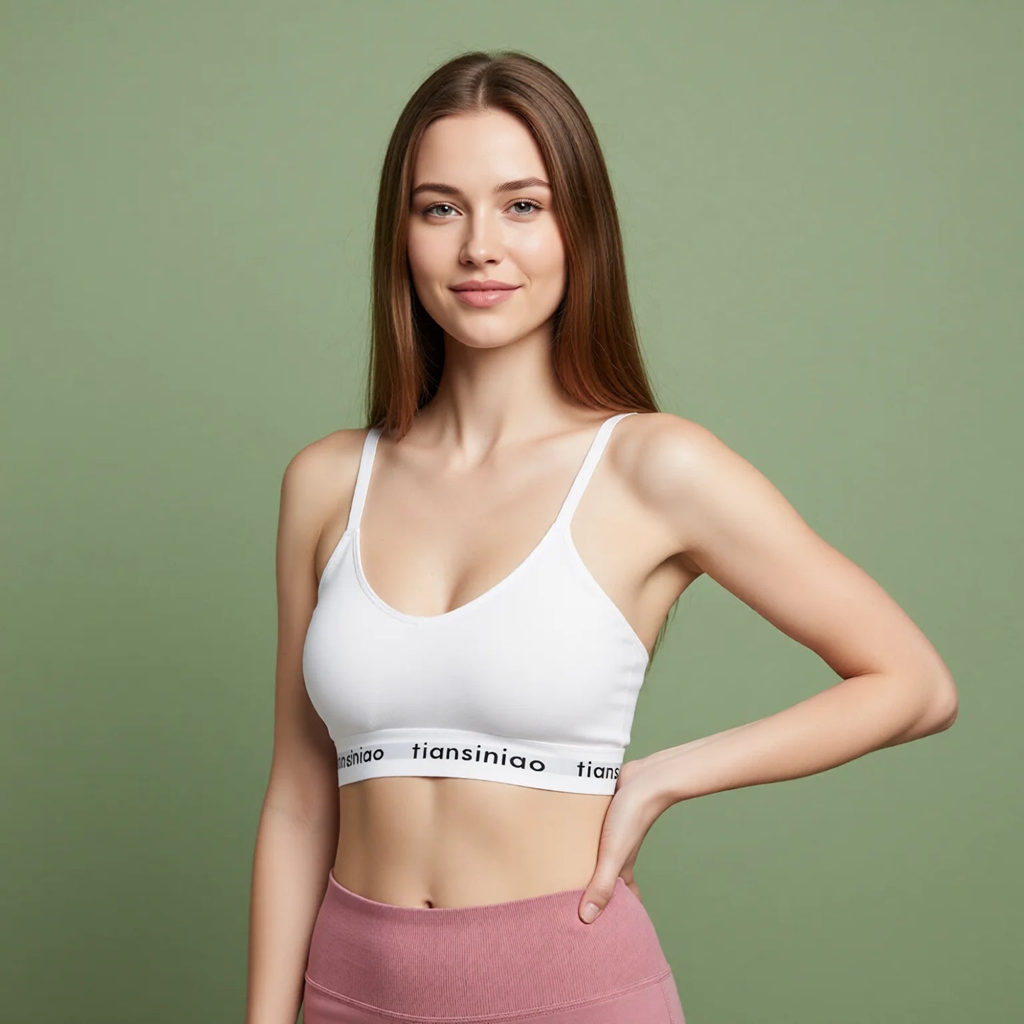 High-Strength Criss-Cross Sports Bra
