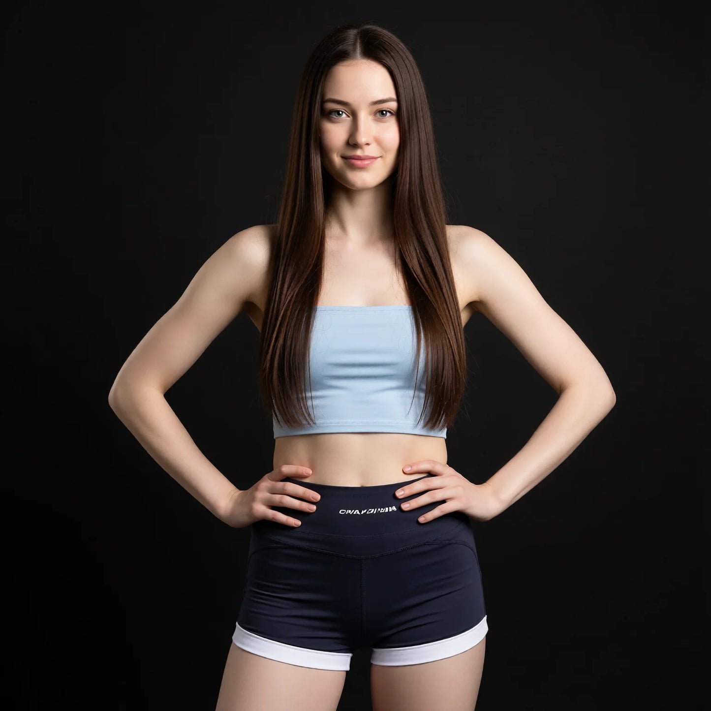 Summer Peach High-Waist Active Shorts with Butt Lifter & Quick-Dry Fabric