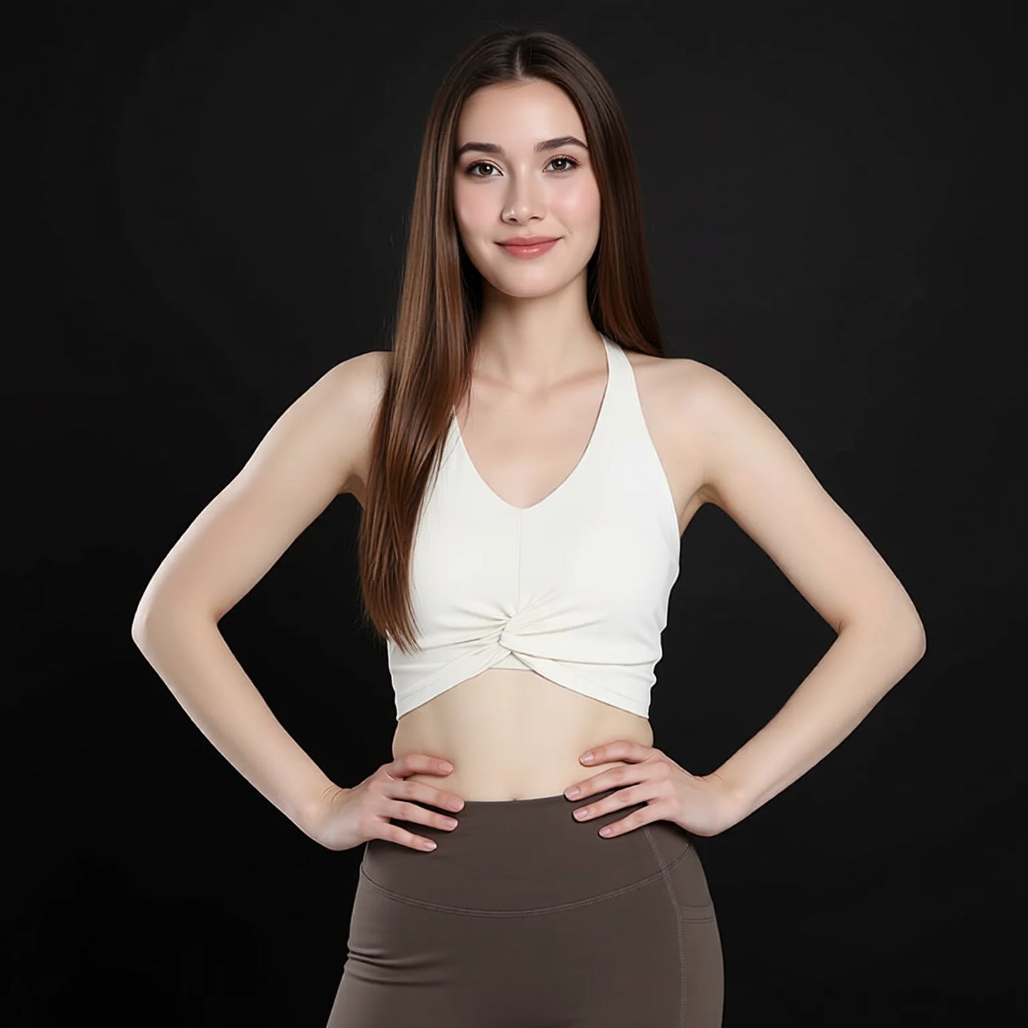 High-Impact Sports Bra with Built-In Support