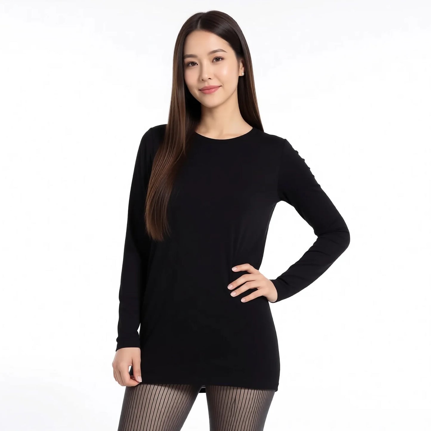 Seamless Ribbed Slimming Pantyhose Tights - Shaping Legwear