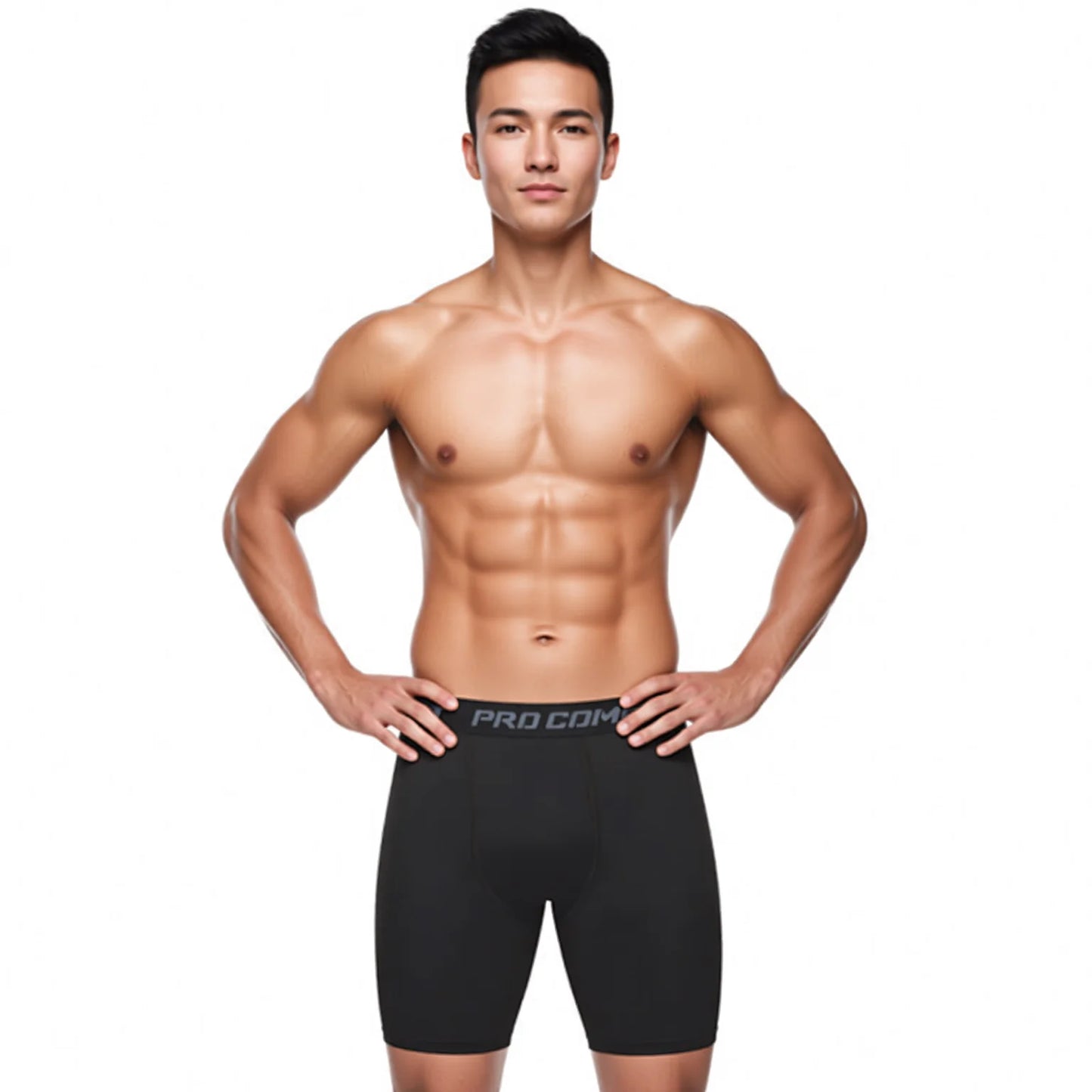 High-elasticity quick-dry running training shorts