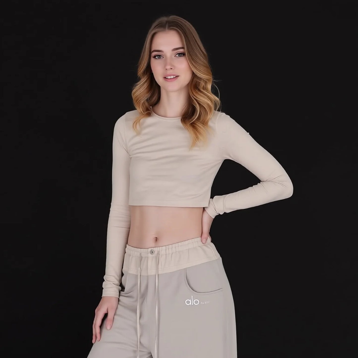 Loose Straight Wide-Leg Yoga Pants - High-Waisted Comfy Lounge Loungewear